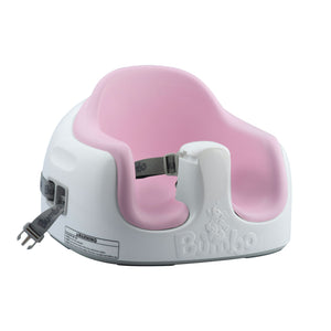 Bumbo Baby Toddler Adjustable 3-in-1 Booster Seat/High Chair & Tray, Cradle Pink