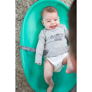 Bumbo Baby Infant Soft Foam Comfortable Changing Pad with Restrain Belt, Aqua