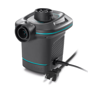 Intex 90"x86"x31" Family Lounge Pool w/ Built In Bench & 120V Electric Air Pump