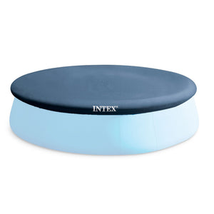 Intex 12' x 30" Metal Frame Round Swimming Pool w/ Filter Pump & 13' Pool Cover