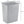 Sterilite 3.4 Gallon/13 Liter Decorative Weave Wastebasket, Cement (6 Pack)