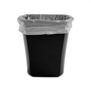 Sterilite 10529006 5.5 Gal Ultra Plastic Wastebasket Trash Can, Black (6 Pack) - TRAPSKI