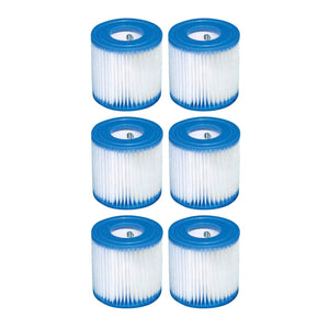 Intex 10' Round Pool with Maintenance Kit, Cover, and Filter Cartridges (6 Pack)