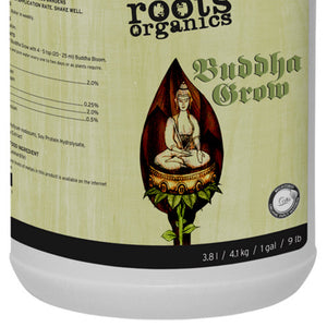 Roots Organics ROBGG Buddha Grow Nutrient Fertilizer for Potting Soil, 1 Gallon