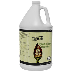 Roots Organics ROBGG Buddha Grow Nutrient Fertilizer for Potting Soil, 1 Gallon