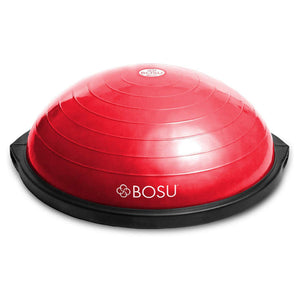 Bosu 72-10850 Home Gym The Original Balance Trainer 65 cm Diameter, Red & Black
