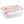 Sterilite 03221106 8.3 Cup Rectangle Ultra-Seal Food Container, Orange (6 Pack)