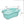 Sterilite 6 Pack Laundry Basket, Plastic Clothes Hamper, Ultra HipHold, Aqua