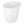 Sterilite Petite 1.5-Gallon Home Oval Vanity Trash Wastebasket, White (12 Pack)