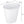 Sterilite Petite 1.5-Gallon Home Oval Vanity Trash Wastebasket, White (12 Pack)