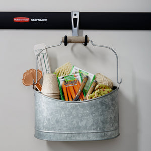 Rubbermaid 1784456 Wall Mounted Rope, Hose, Cooler Garage Storage Utility Hook
