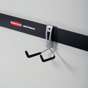 Rubbermaid 1784456 Wall Mounted Rope, Hose, Cooler Garage Storage Utility Hook