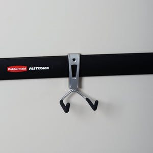 Rubbermaid 1784456 Wall Mounted Rope, Hose, Cooler Garage Storage Utility Hook