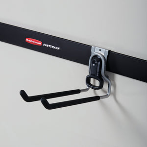 Rubbermaid FastTrack Wall Mounted Garage Storage Utility Multi Hook (4 Pack)