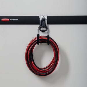 Rubbermaid Fast Track Wall Mounted Garage/Garden Storage Utility Hook (2 Pack)