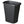 Sterilite 10519006 3 Gallon Ultra Plastic Wastebasket Trash Can, Black (6 Pack)