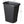 Sterilite 10519006 3 Gallon Ultra Plastic Wastebasket Trash Can, Black (6 Pack)