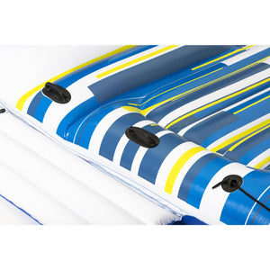 Bestway Hydro-Force Tropical Breeze 6 Person Inflatable Party Island Water Float