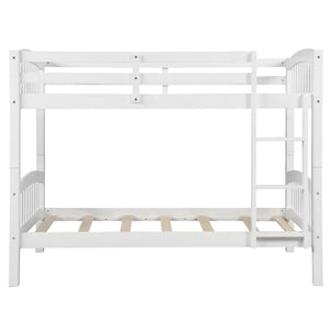 Solid Construction Bunk Bed With Ladder