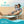 Ostrich Chaise Lounge Folding Sunbathing Recliner Beach Chair, Teal (2 Pack)