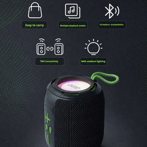 KP-859 Bluetooth Speaker Factory Direct Cross-Border Best-Seller Heavy Bass Mini Desktop Car Outdoor Portable Speaker