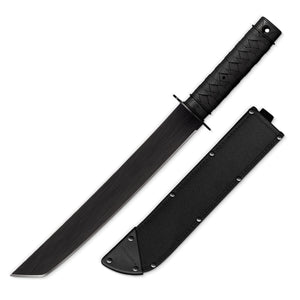 Cold Steel 97TKJZ Tactical Tanto Machete Clampack with Cor-Ex Sheath, Black