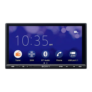 Sony 6.95 Inch Double DIN Touch Screen LCD Media Bluetooth Stereo Radio Receiver - TRAPSKI