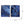 Framed Art Panels, Unique Marbled Design (Set of 2) - Blue
