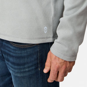 Men's Sueded Pique Microtech® Long Sleeve Hoodie