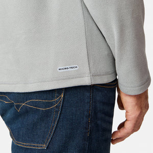 Men's Sueded Pique Microtech® Long Sleeve Hoodie