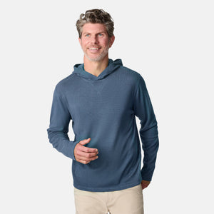 Men's Sueded Pique Microtech® Long Sleeve Hoodie