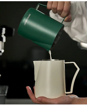 Phantom Precision Latte Art Pitcher – 600ml Narrow Spout for Advanced Patterns