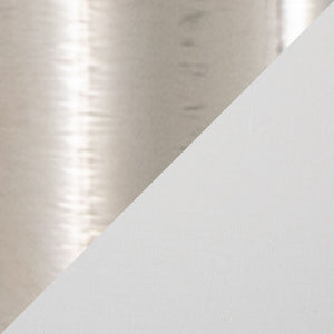 Diamond - Torch Contemporary Crystal Table Lamp (Set of 2) - Clear / Off White / Polished Nickel