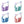 Gradient-colored Foldable Card-insert Wireless Bluetooth Headphones