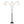 Royal - 3 Arm Arc Floor Lamp, Oil Rubbed Bonze With Linen Shade, 4 Way Rotary Switch - Oil-Rubbed Bronze