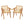 Chandigarh Arm Dining Chair With Natural Cane Design (Set of 2)