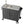 Outdoor Grill Table With Sink, Grill Cart With Sink And Cabinet With Wheels - Black / Silver