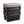 Rubbermaid 24 Gal Action Packer Lockable Latch Storage Container, Black (2 Pack)