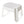 Gracious Living 9.5-Inch Plastic 1 Step Portable Home & Kitchen Stool, White