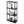Gracious Living 4 Shelf Knect-A-Shelf Fixed Height Ventilated Light Duty Storage