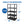 Gracious Living 5 Shelf Knect-A-Shelf Ventilated Heavy Duty Storage, Black 2Pack
