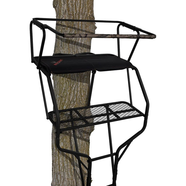 Big Game Guardian XLT 18 Foot 2 Person Deer Hunting Ladder Climbing Tree Stand