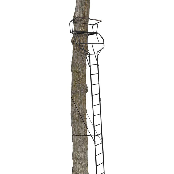 Big Game Guardian XLT 18 Foot 2 Person Deer Hunting Ladder Climbing Tree Stand