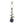 Smoke Agate-Slice Table Lamp with Marble Base