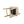 Arden 27.5 Genuine Fur Counter Height Bar Stool