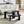 2-Piece Modern Irregular Shape Coffee Table Set