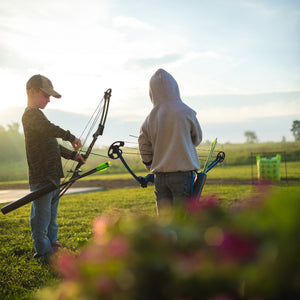 Genesis Archery Original Adjustable Right Handed Compound Bow, Yellow (5 Pack)