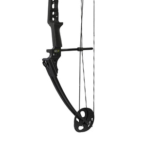 Genesis Gen-X Lightweight Archery Hunting Compound Bow, Draw Hand-Right, Black
