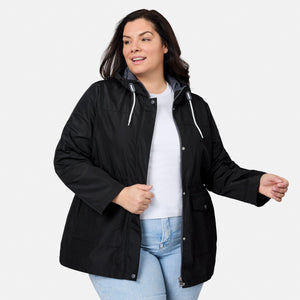 Women's Plus Size Rain Away Anorak Rain Jacket