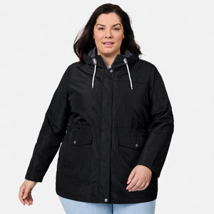 Women's Plus Size Rain Away Anorak Rain Jacket